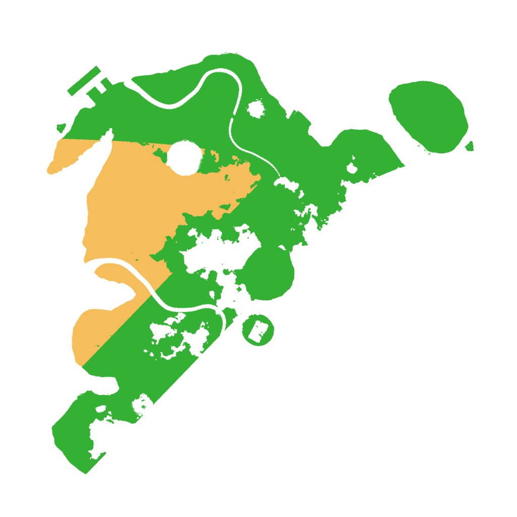 Biome Rust Map: Procedural Map, Size: 2700, Seed: 1678