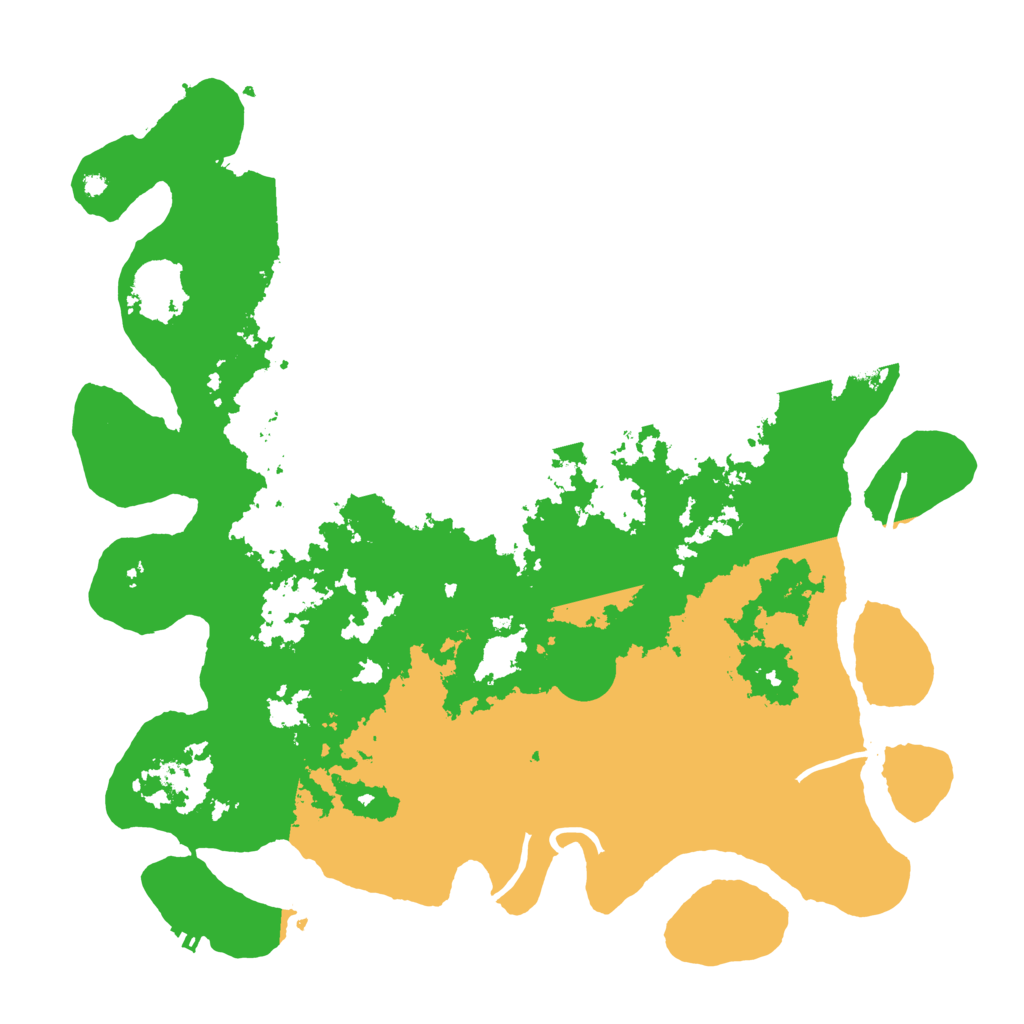 Biome Rust Map: Procedural Map, Size: 4250, Seed: 43667852