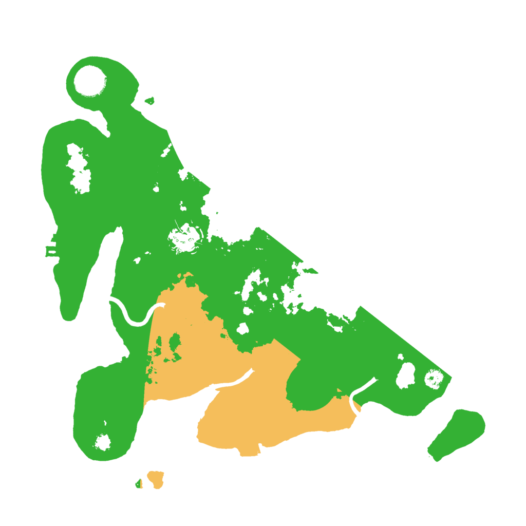 Biome Rust Map: Procedural Map, Size: 3000, Seed: 1772864725