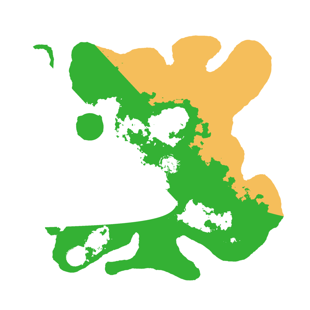 Biome Rust Map: Barren, Size: 3000, Seed: 554457734