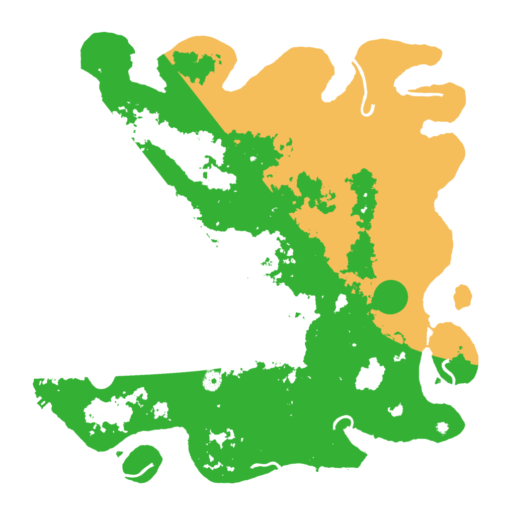 Biome Rust Map: Procedural Map, Size: 4000, Seed: 85670