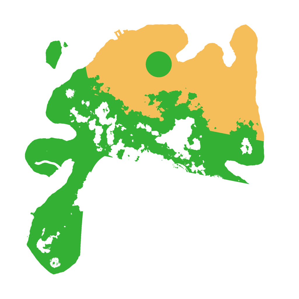 Biome Rust Map: Procedural Map, Size: 3050, Seed: 1180060149