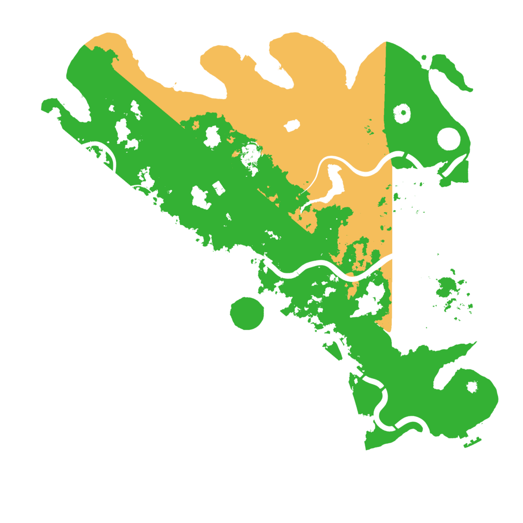Biome Rust Map: Procedural Map, Size: 4250, Seed: 60476