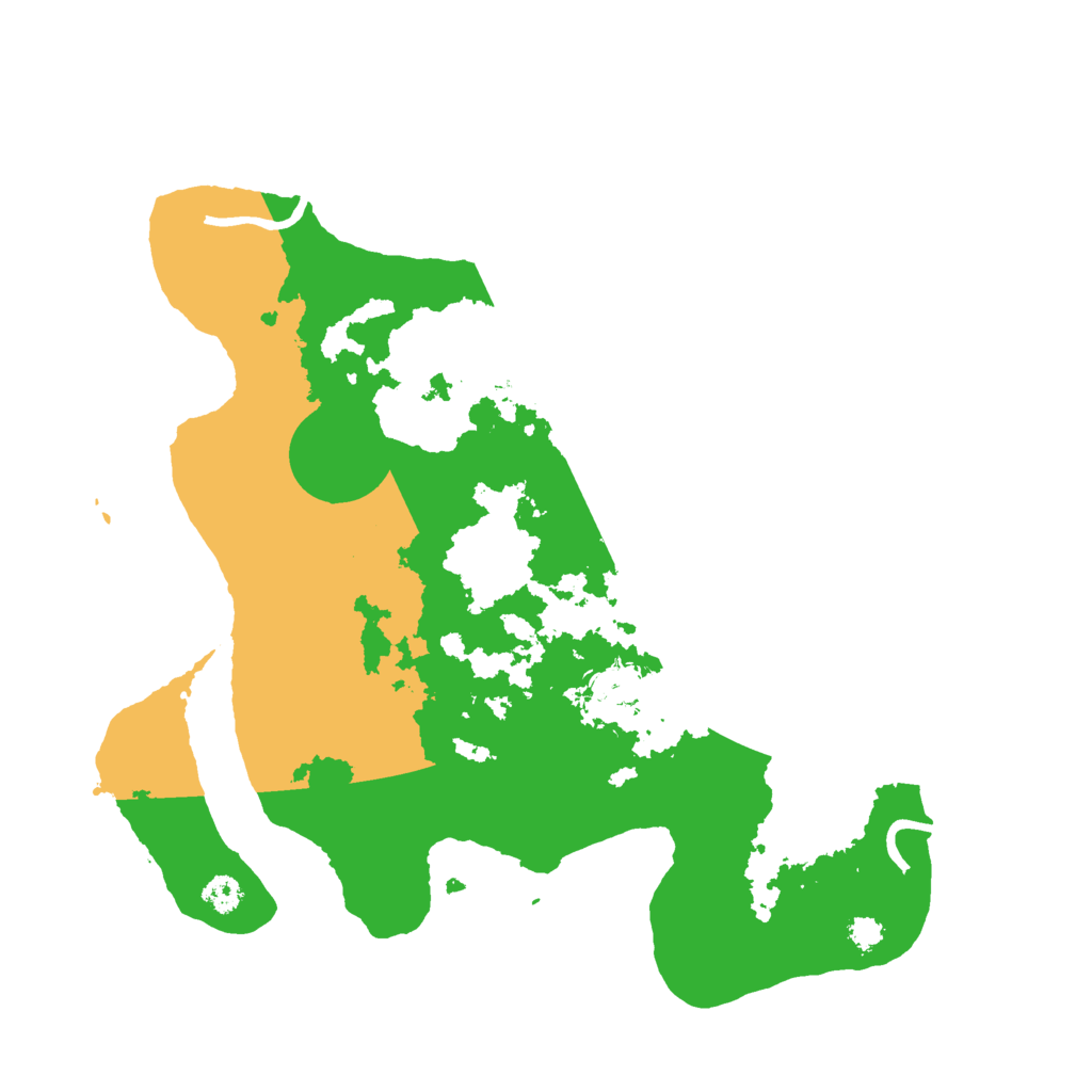 Biome Rust Map: Procedural Map, Size: 3000, Seed: 8721956