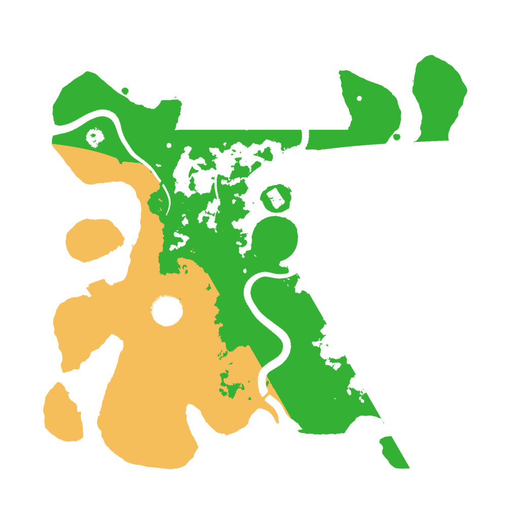 Biome Rust Map: Procedural Map, Size: 3000, Seed: 548739865