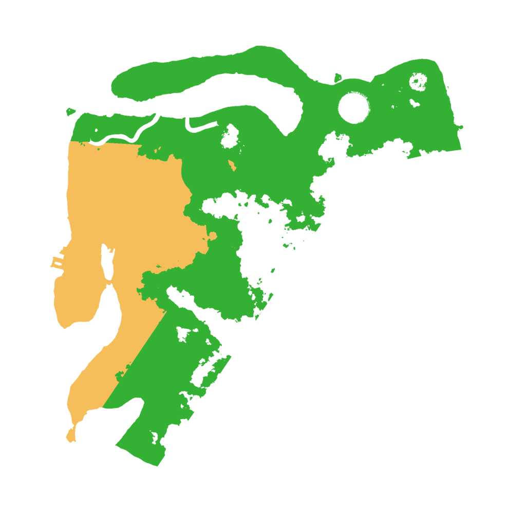 Biome Rust Map: Procedural Map, Size: 3000, Seed: 1615922003