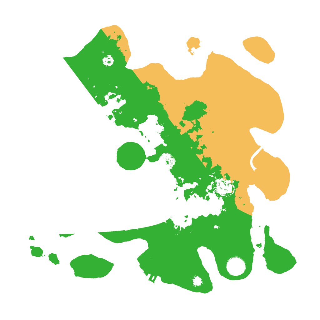 Biome Rust Map: Procedural Map, Size: 3000, Seed: 1183478876
