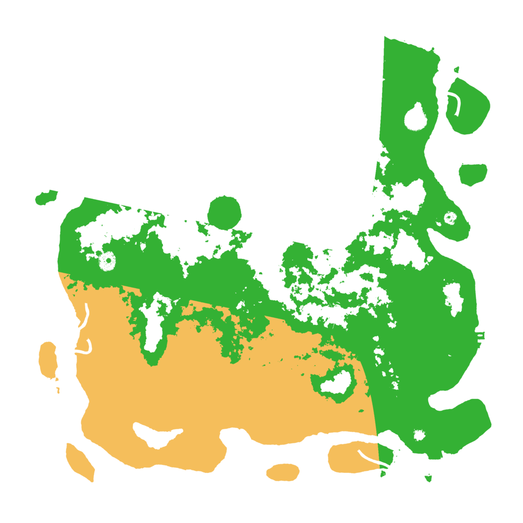 Biome Rust Map: Procedural Map, Size: 4250, Seed: 910601