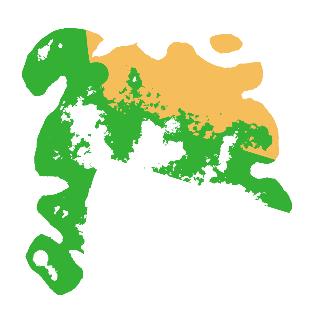 Biome Rust Map: Barren, Size: 3600, Seed: 648254