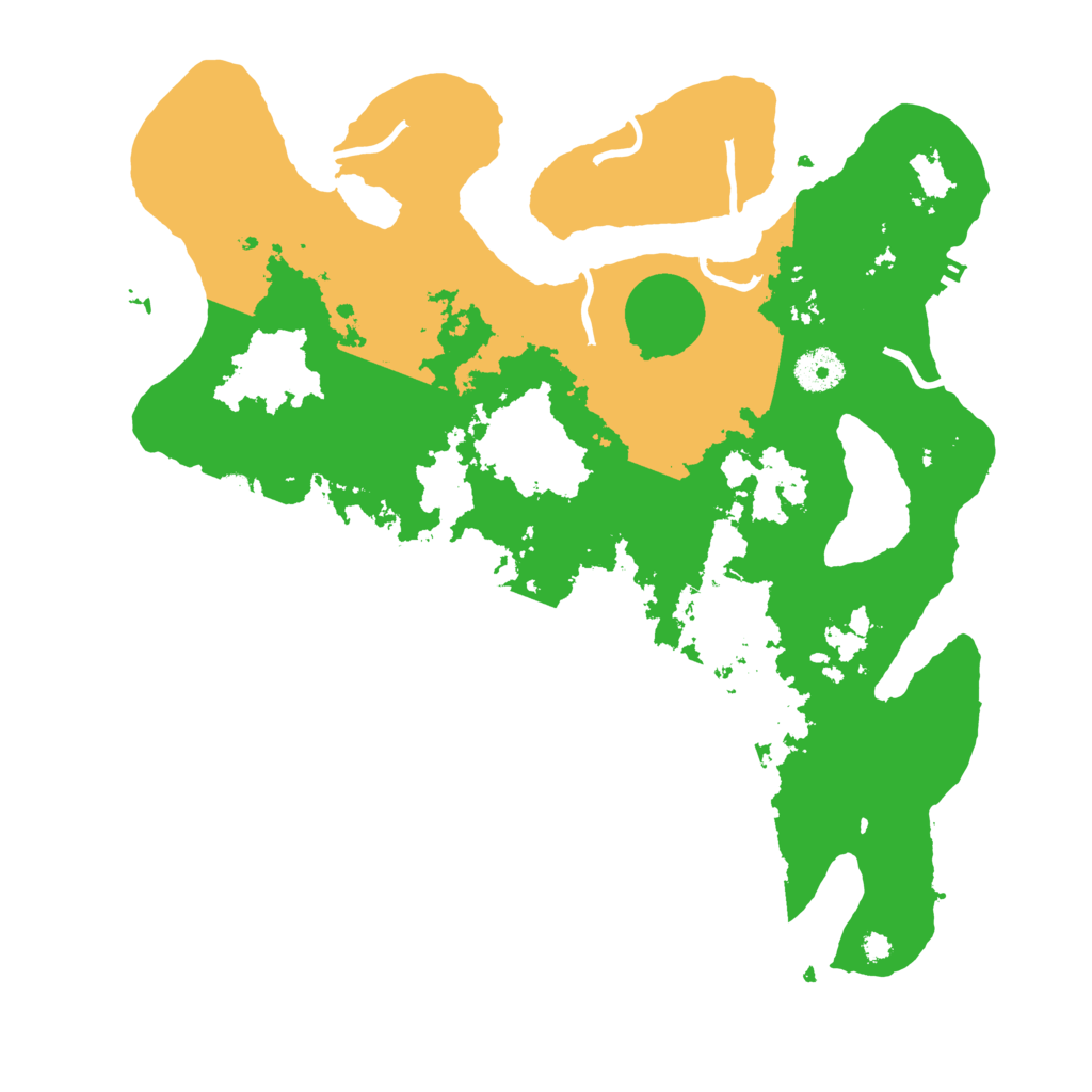 Biome Rust Map: Procedural Map, Size: 3600, Seed: 1804701650