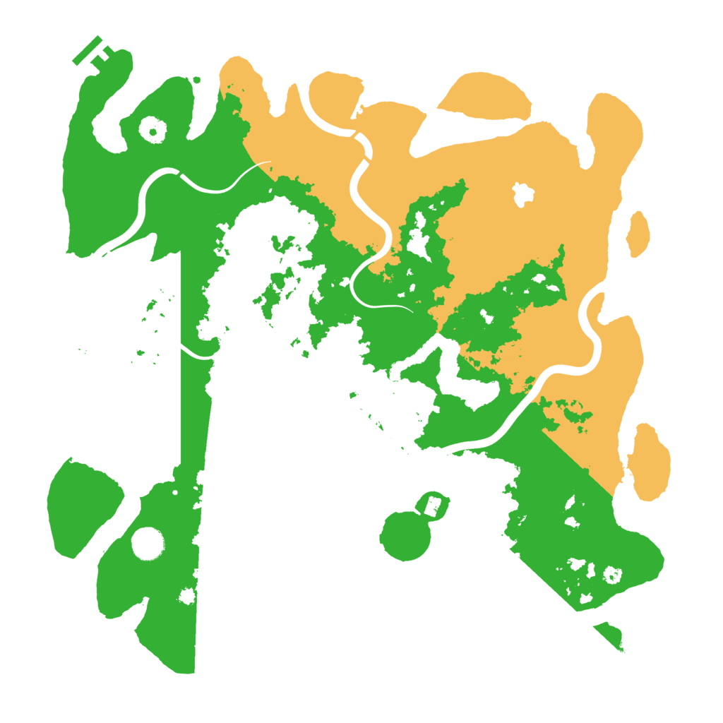 Biome Rust Map: Procedural Map, Size: 4000, Seed: 73017851