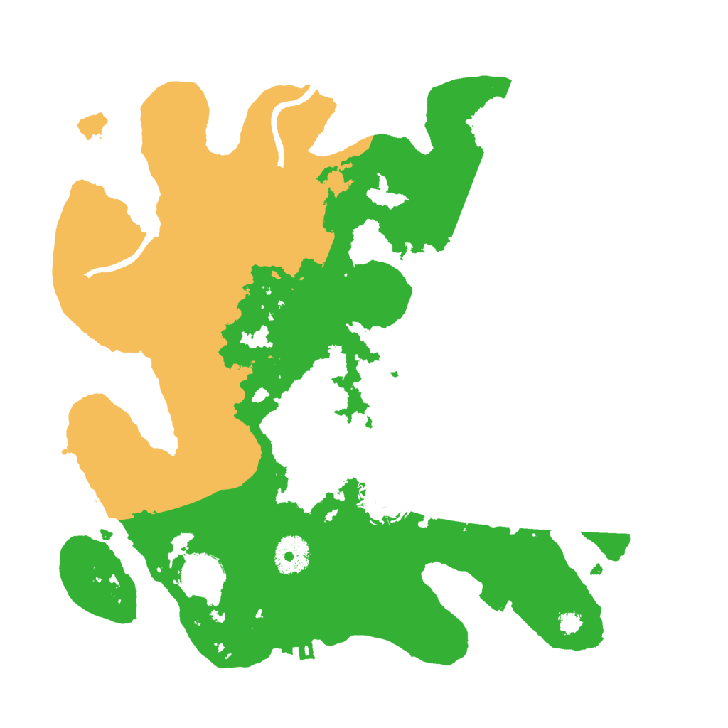 Biome Rust Map: Procedural Map, Size: 3000, Seed: 1193436033