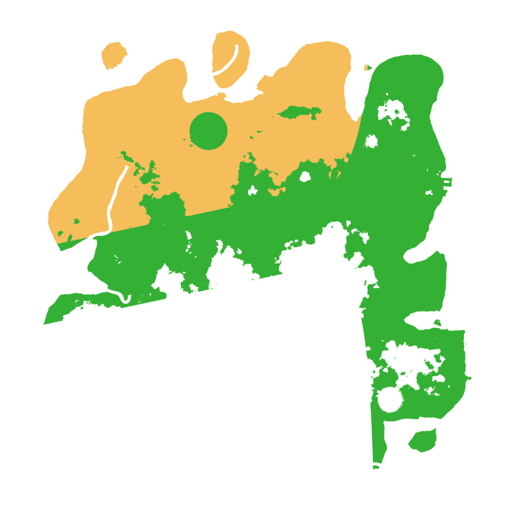 Biome Rust Map: Procedural Map, Size: 3550, Seed: 707893