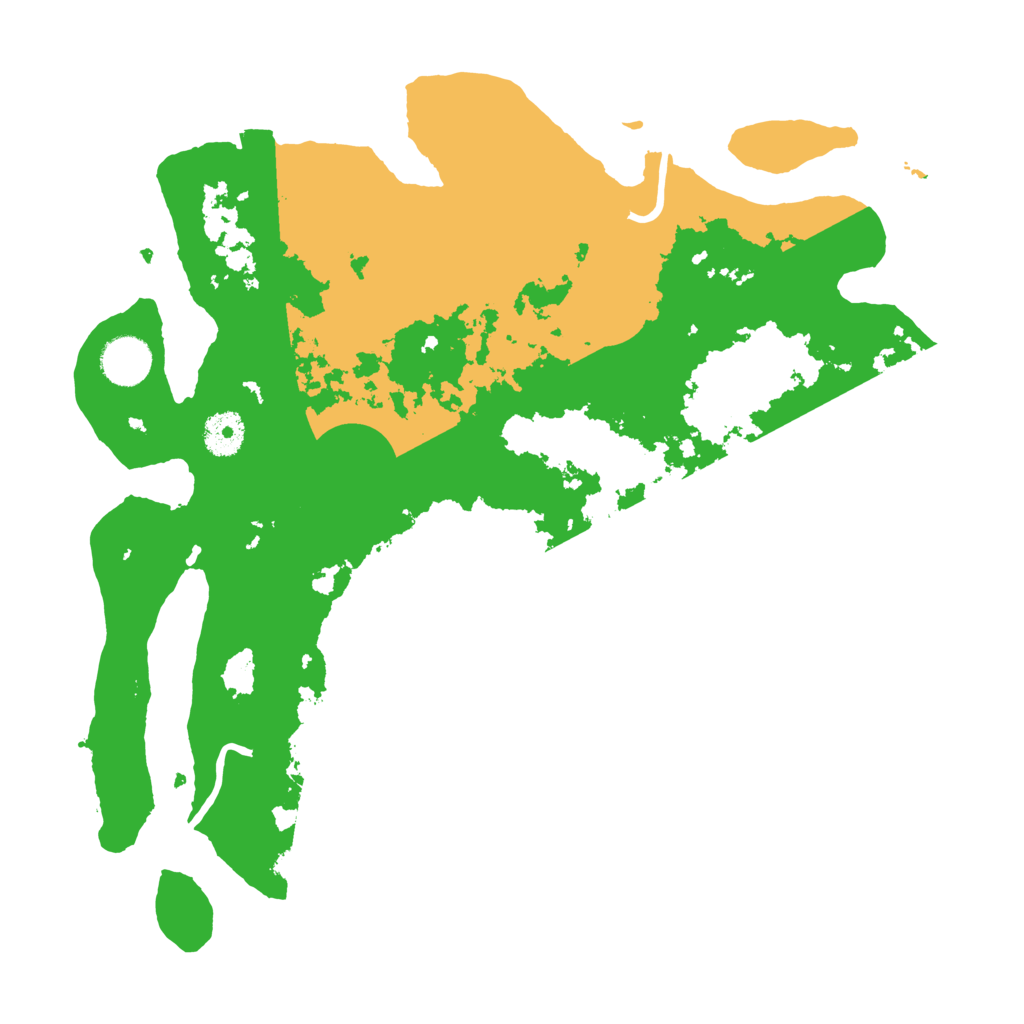 Biome Rust Map: Procedural Map, Size: 3600, Seed: 11804