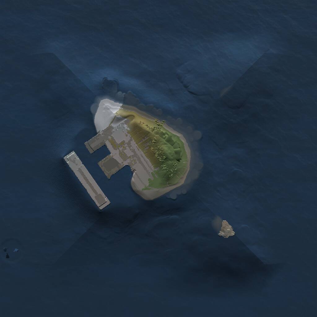 Rust Map: Procedural Map, Size: 1000, Seed: 1562536860, 2 Monuments