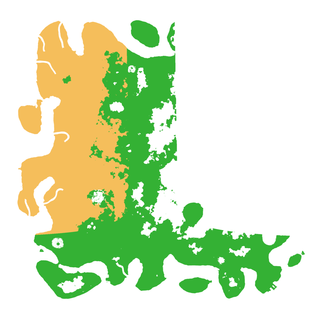 Biome Rust Map: Procedural Map, Size: 4300, Seed: 398568268