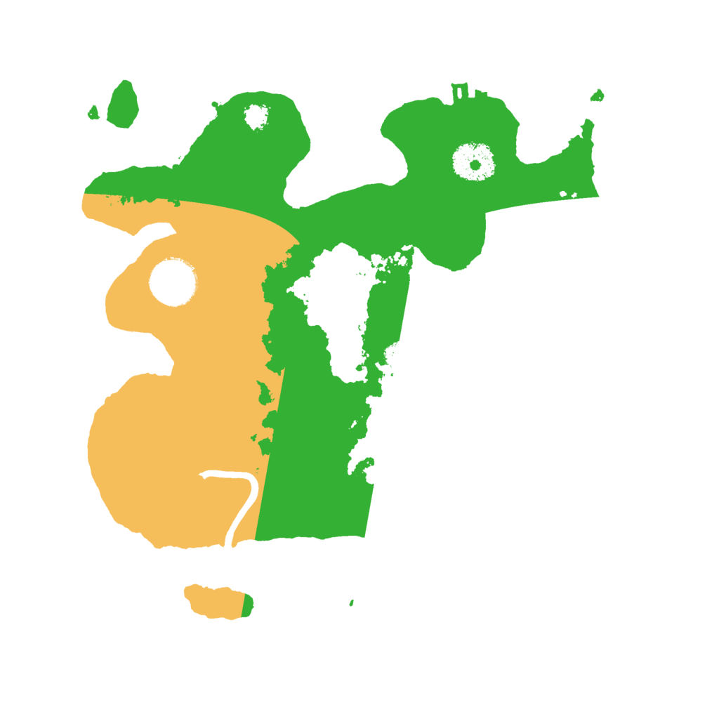 Biome Rust Map: Procedural Map, Size: 2700, Seed: 4543543