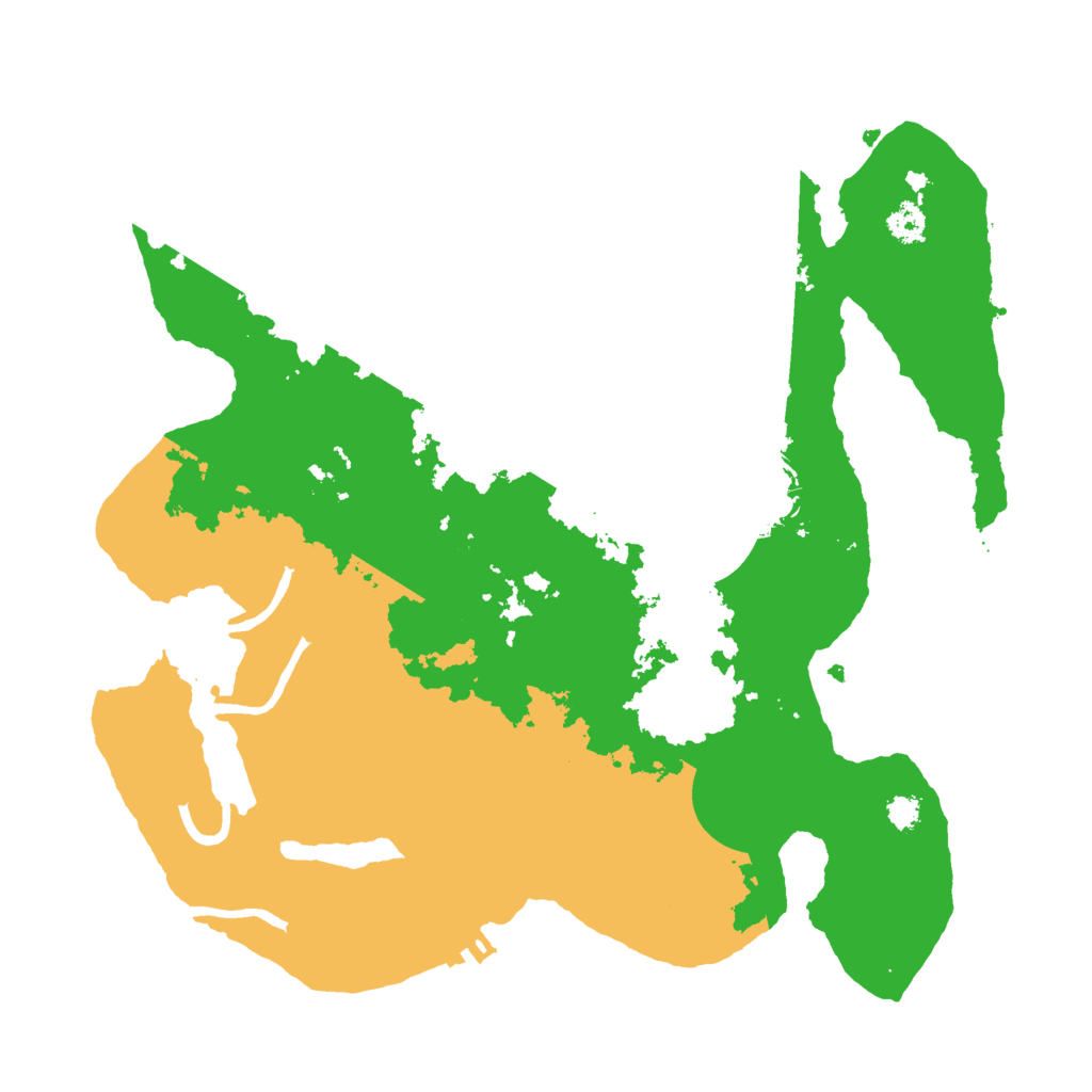 Biome Rust Map: Procedural Map, Size: 3000, Seed: 2902