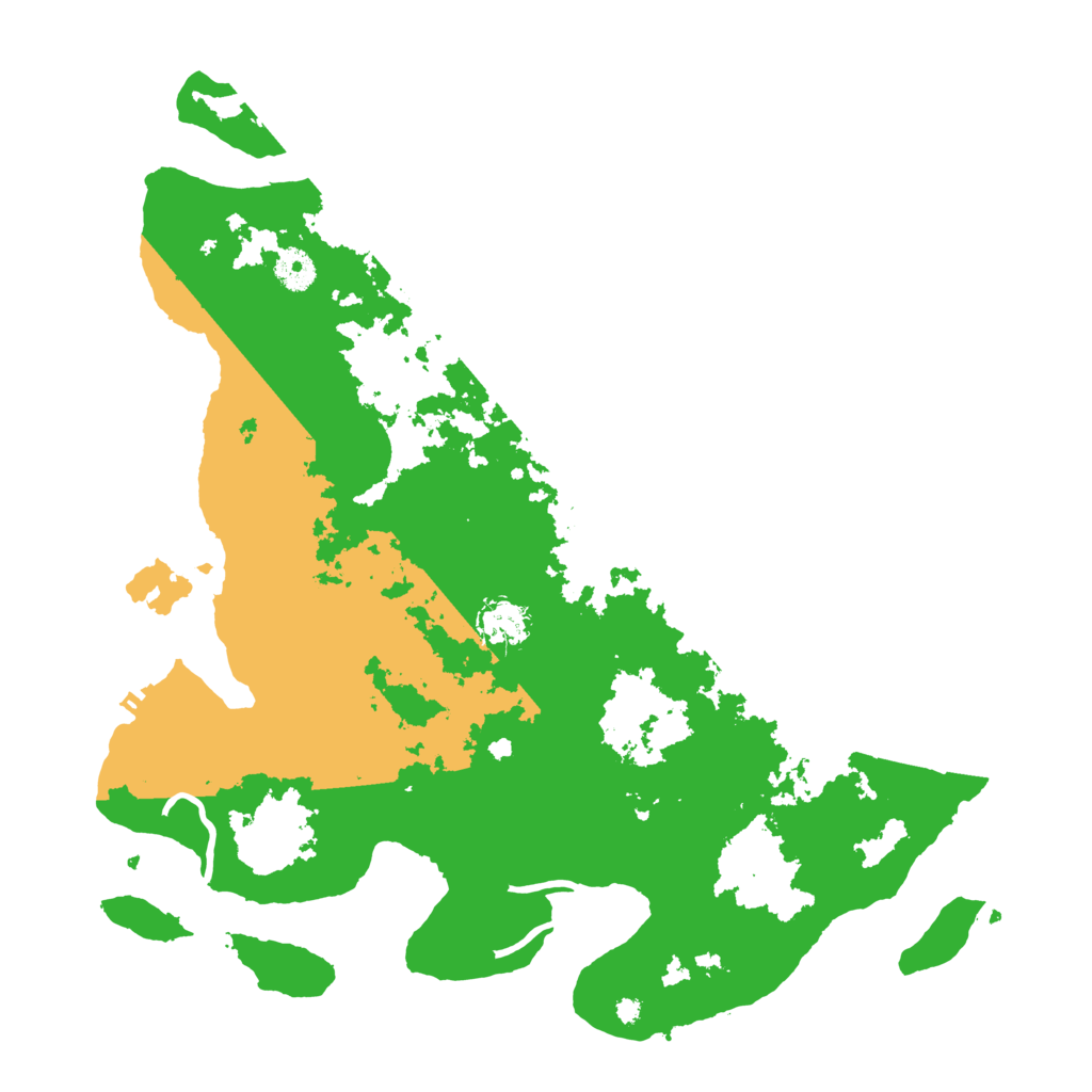Biome Rust Map: Procedural Map, Size: 4000, Seed: 300716981