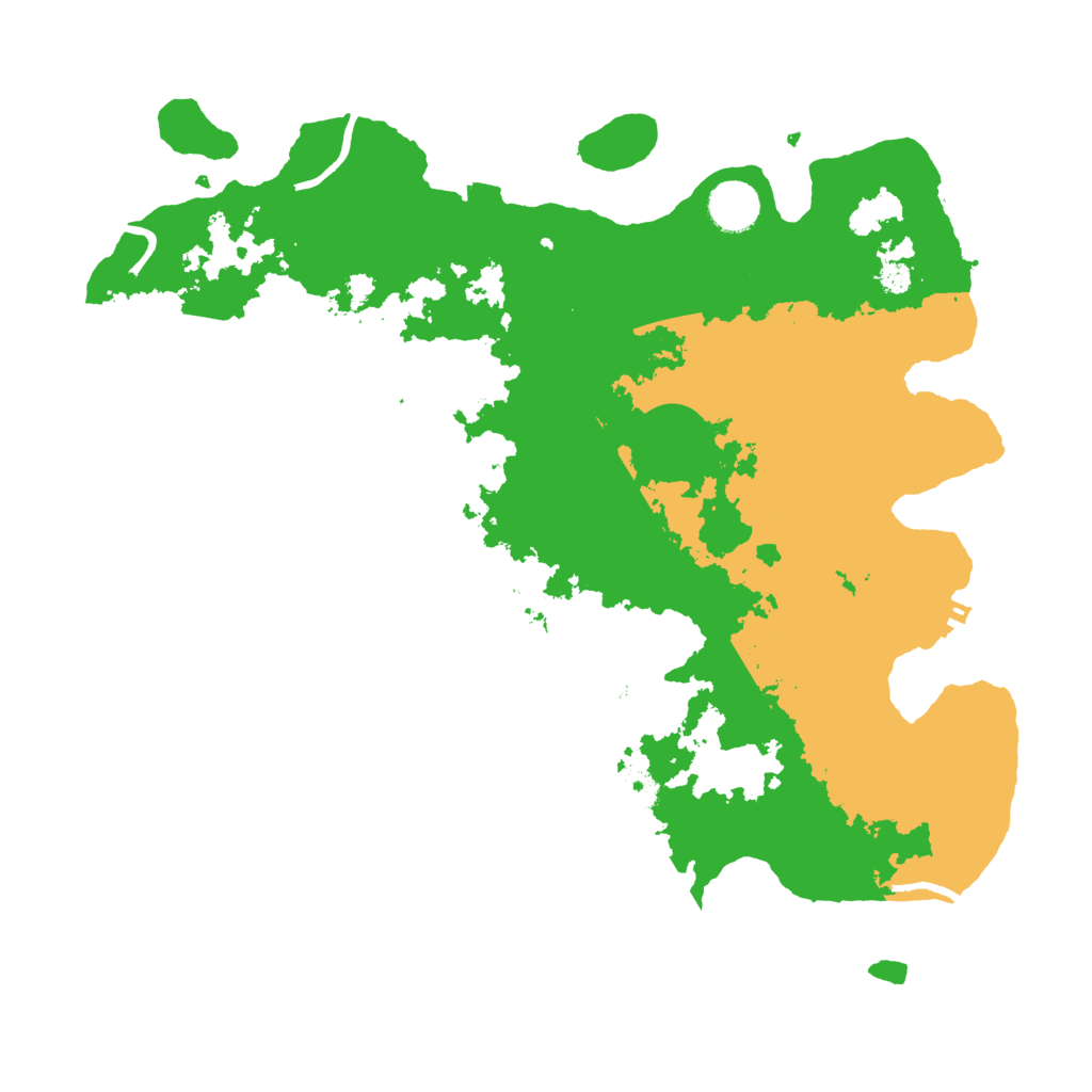 Biome Rust Map: Procedural Map, Size: 3750, Seed: 236382996
