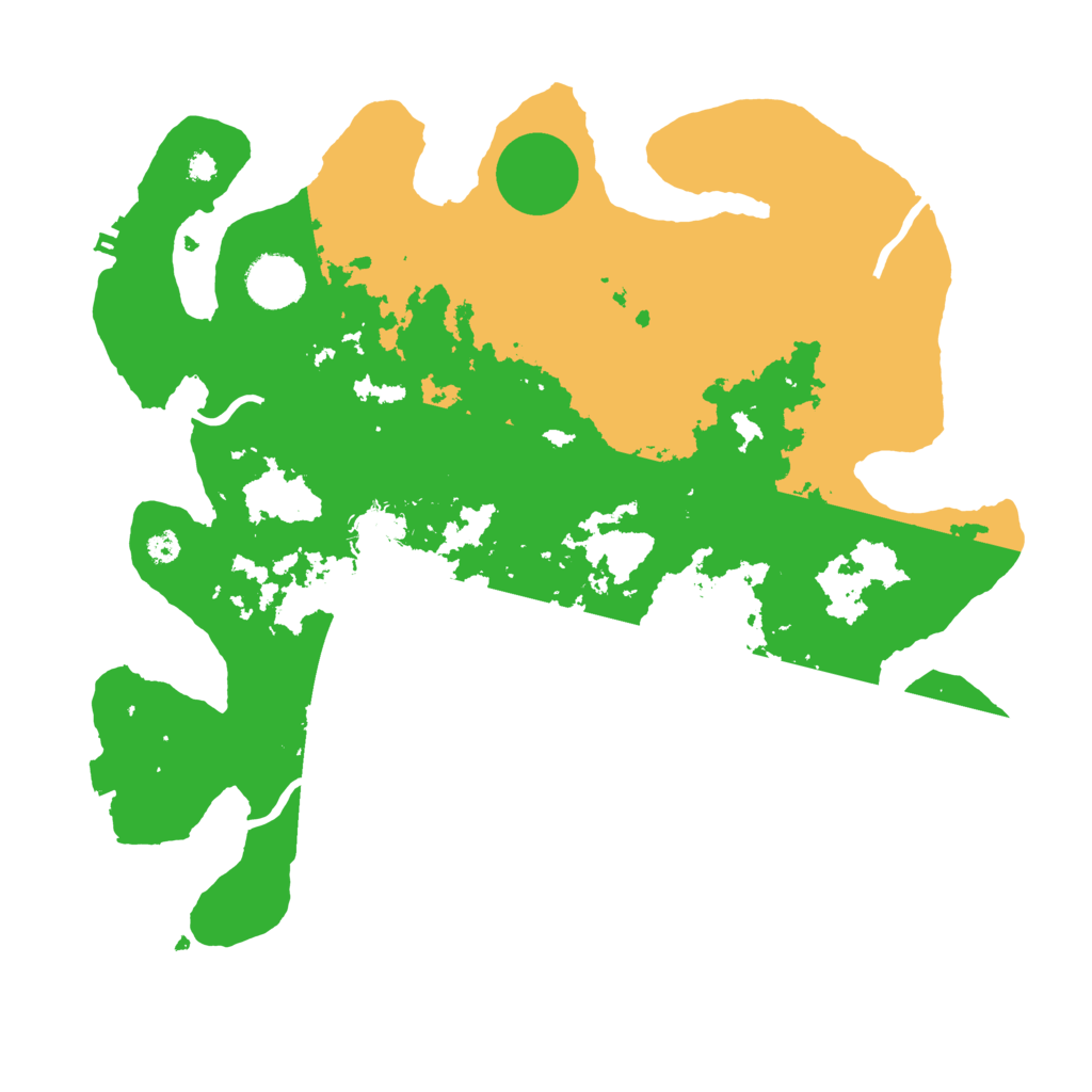 Biome Rust Map: Procedural Map, Size: 3500, Seed: 773835820