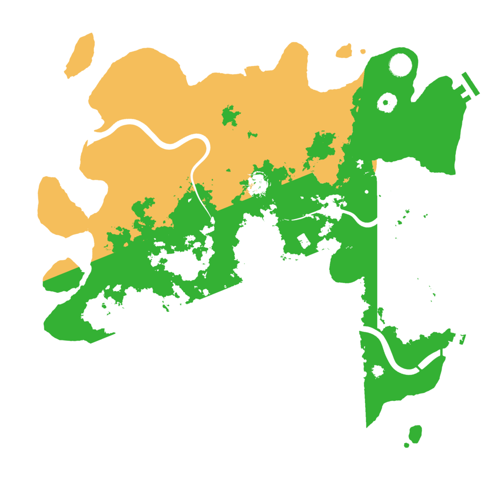 Biome Rust Map: Procedural Map, Size: 3900, Seed: 902597