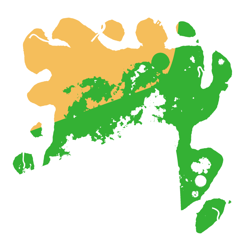Biome Rust Map: Procedural Map, Size: 3800, Seed: 674592