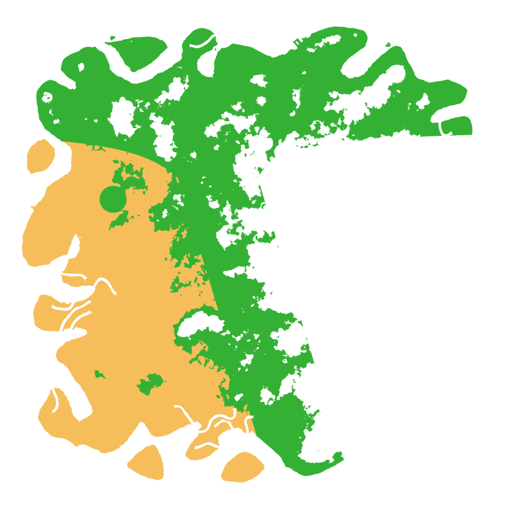 Biome Rust Map: Procedural Map, Size: 5000, Seed: 9947574