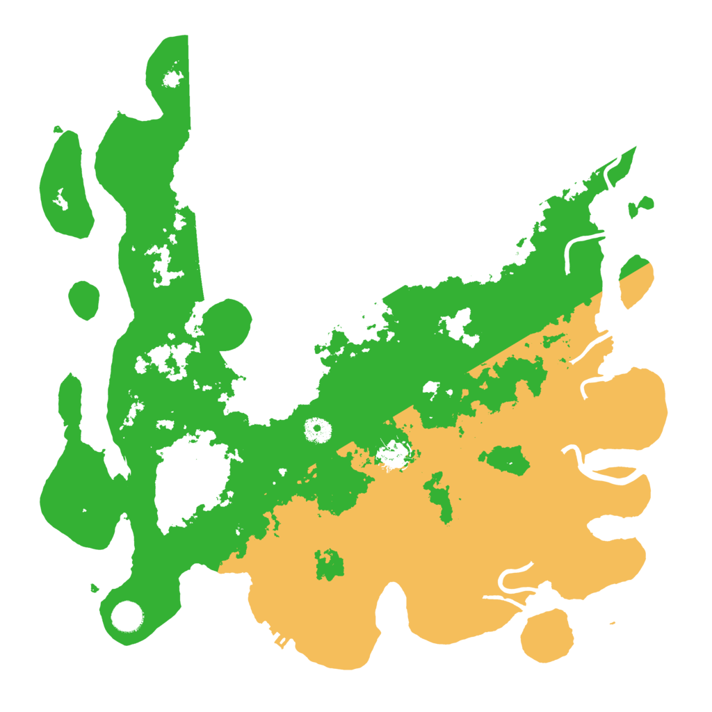 Biome Rust Map: Procedural Map, Size: 4000, Seed: 29310