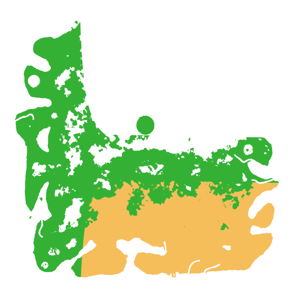 Biome Rust Map: Procedural Map, Size: 4500, Seed: 812281676