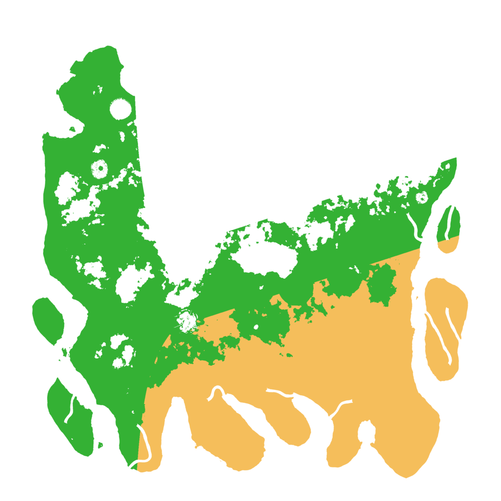 Biome Rust Map: Procedural Map, Size: 4250, Seed: 25526