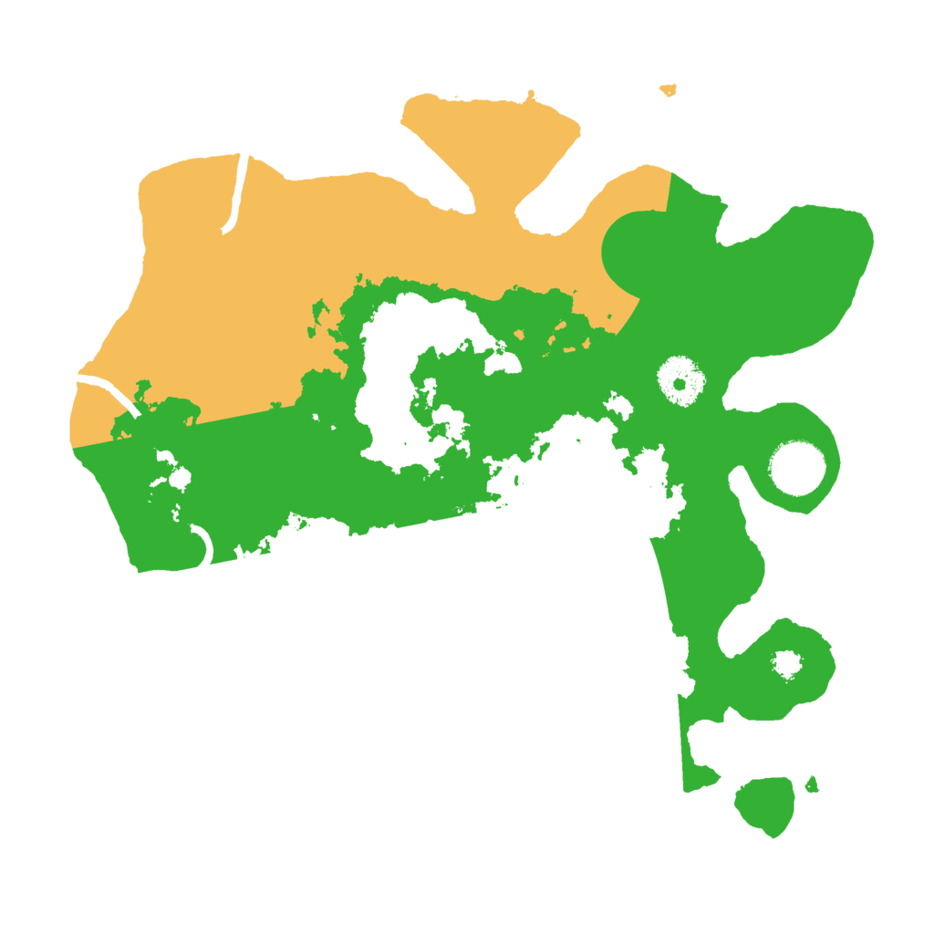 Biome Rust Map: Procedural Map, Size: 3000, Seed: 20479141