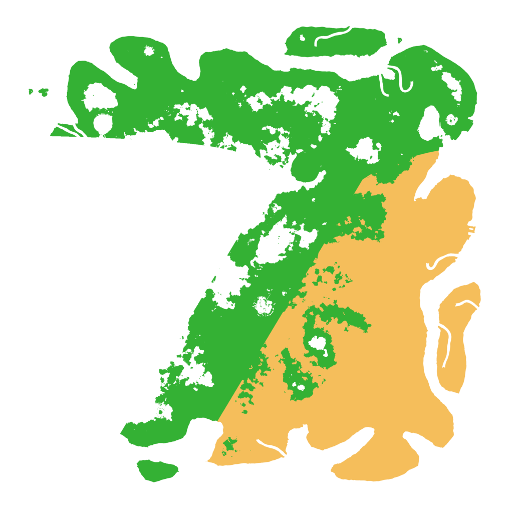 Biome Rust Map: Procedural Map, Size: 4800, Seed: 545843569