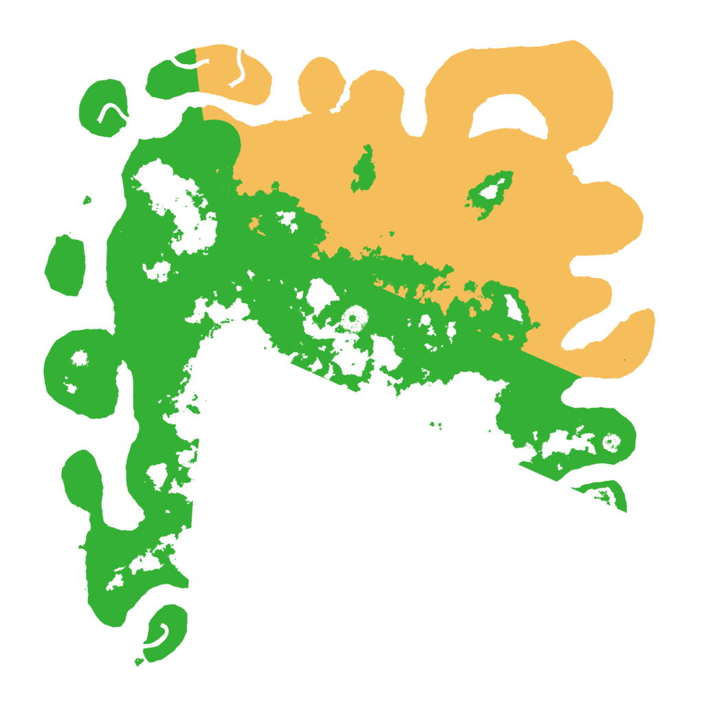 Biome Rust Map: Procedural Map, Size: 4000, Seed: 571936505