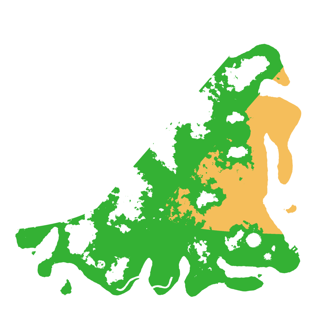 Biome Rust Map: Procedural Map, Size: 4000, Seed: 47121