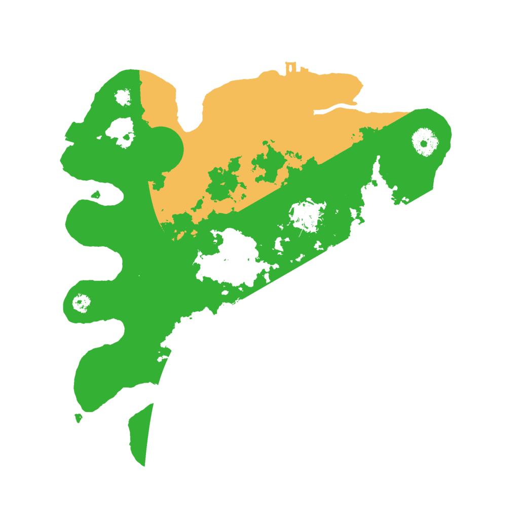 Biome Rust Map: Procedural Map, Size: 3000, Seed: 1520707979