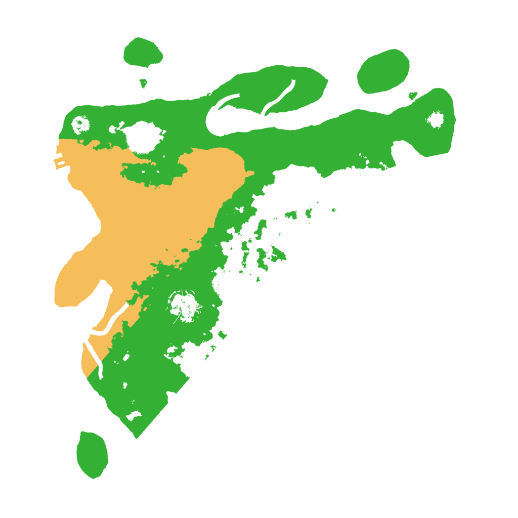 Biome Rust Map: Procedural Map, Size: 3000, Seed: 188132564