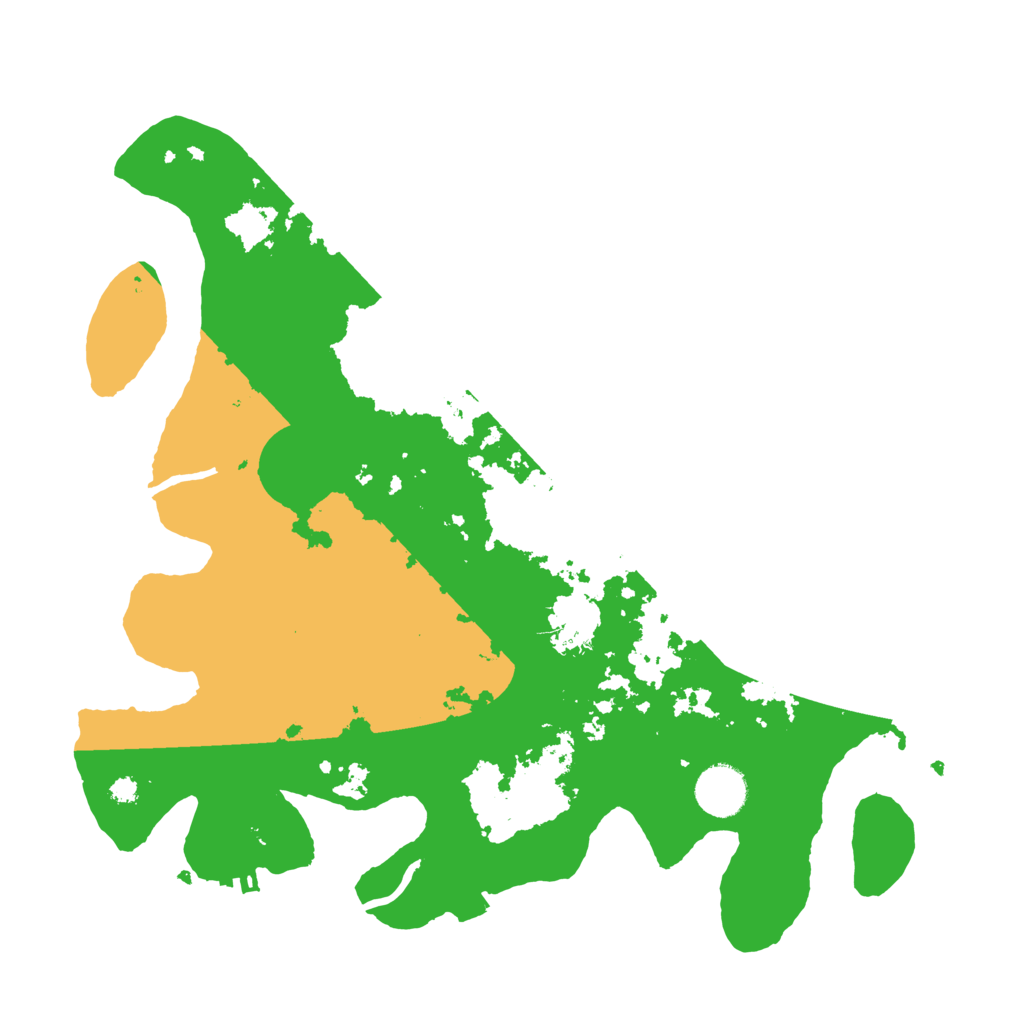 Biome Rust Map: Procedural Map, Size: 3500, Seed: 1857529208