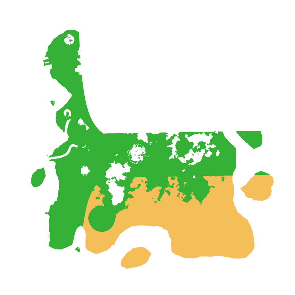 Biome Rust Map: Procedural Map, Size: 3000, Seed: 30902