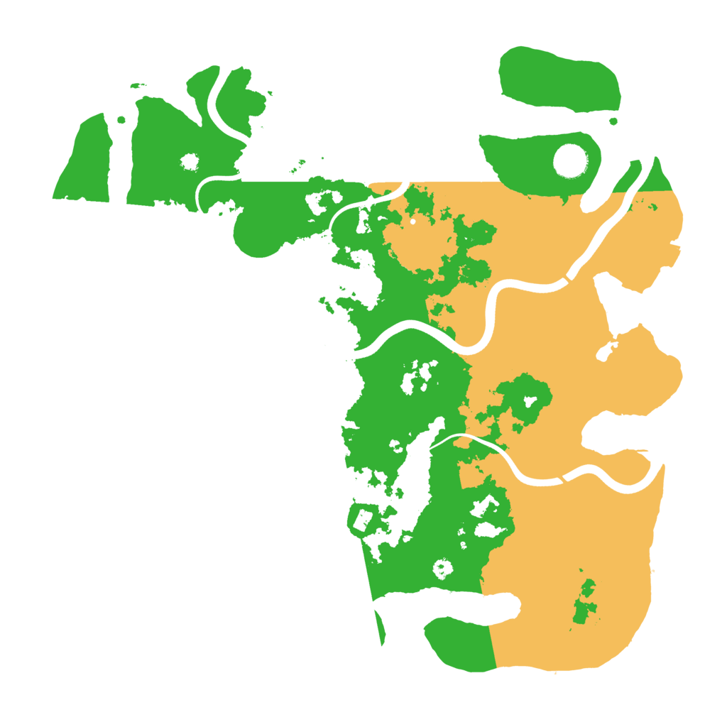 Biome Rust Map: Procedural Map, Size: 3750, Seed: 811939712