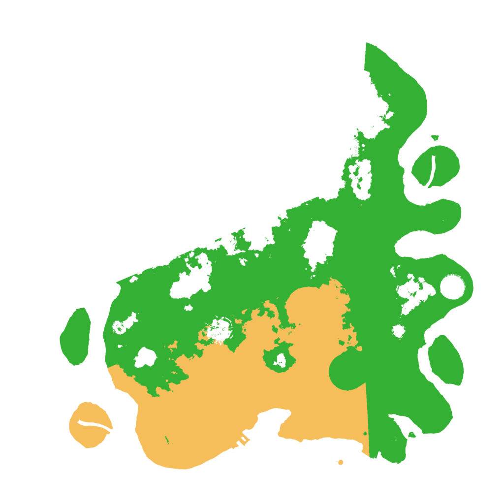 Biome Rust Map: Procedural Map, Size: 3600, Seed: 811798402