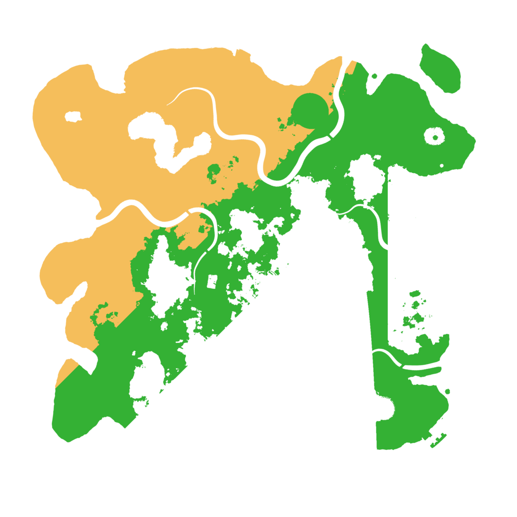 Biome Rust Map: Procedural Map, Size: 4000, Seed: 1200857329