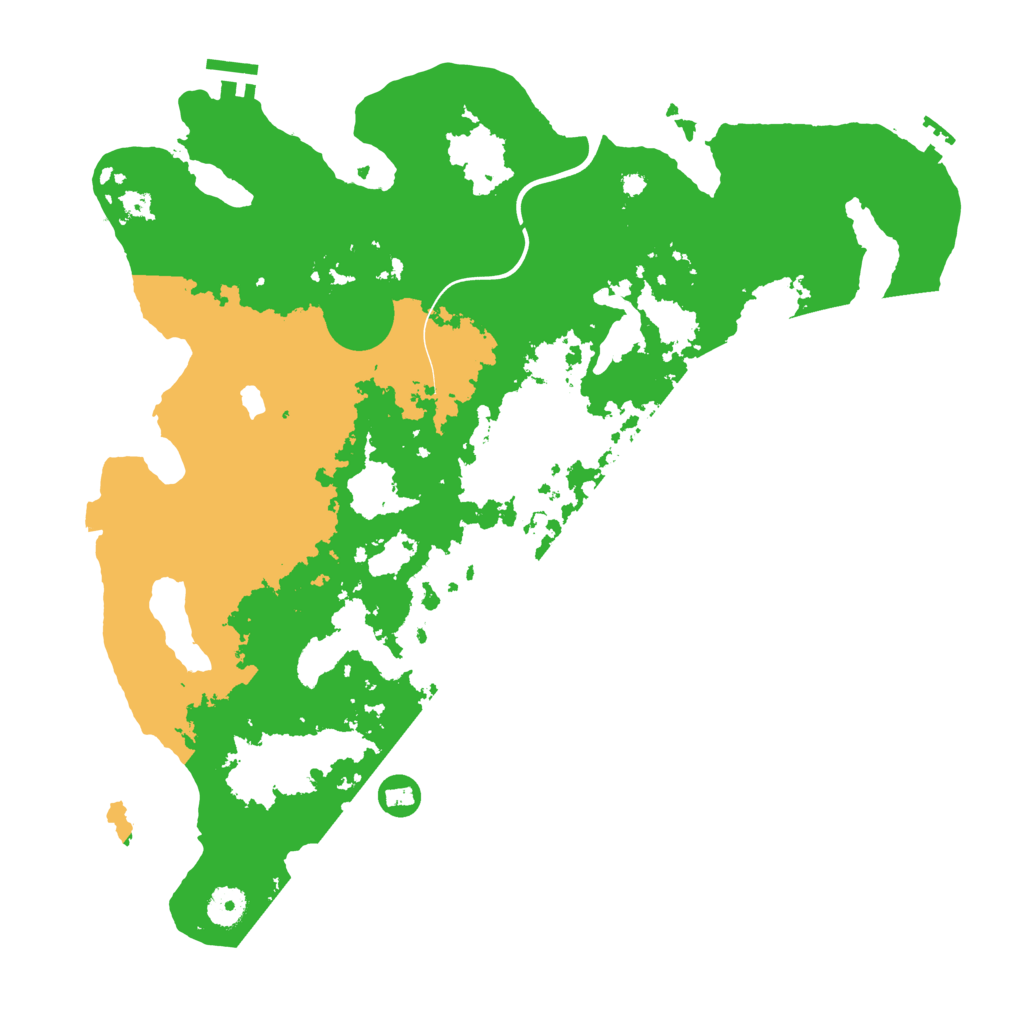 Biome Rust Map: Procedural Map, Size: 4000, Seed: 936784