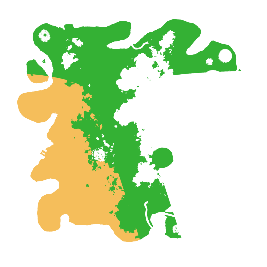 Biome Rust Map: Procedural Map, Size: 3500, Seed: 1875806311