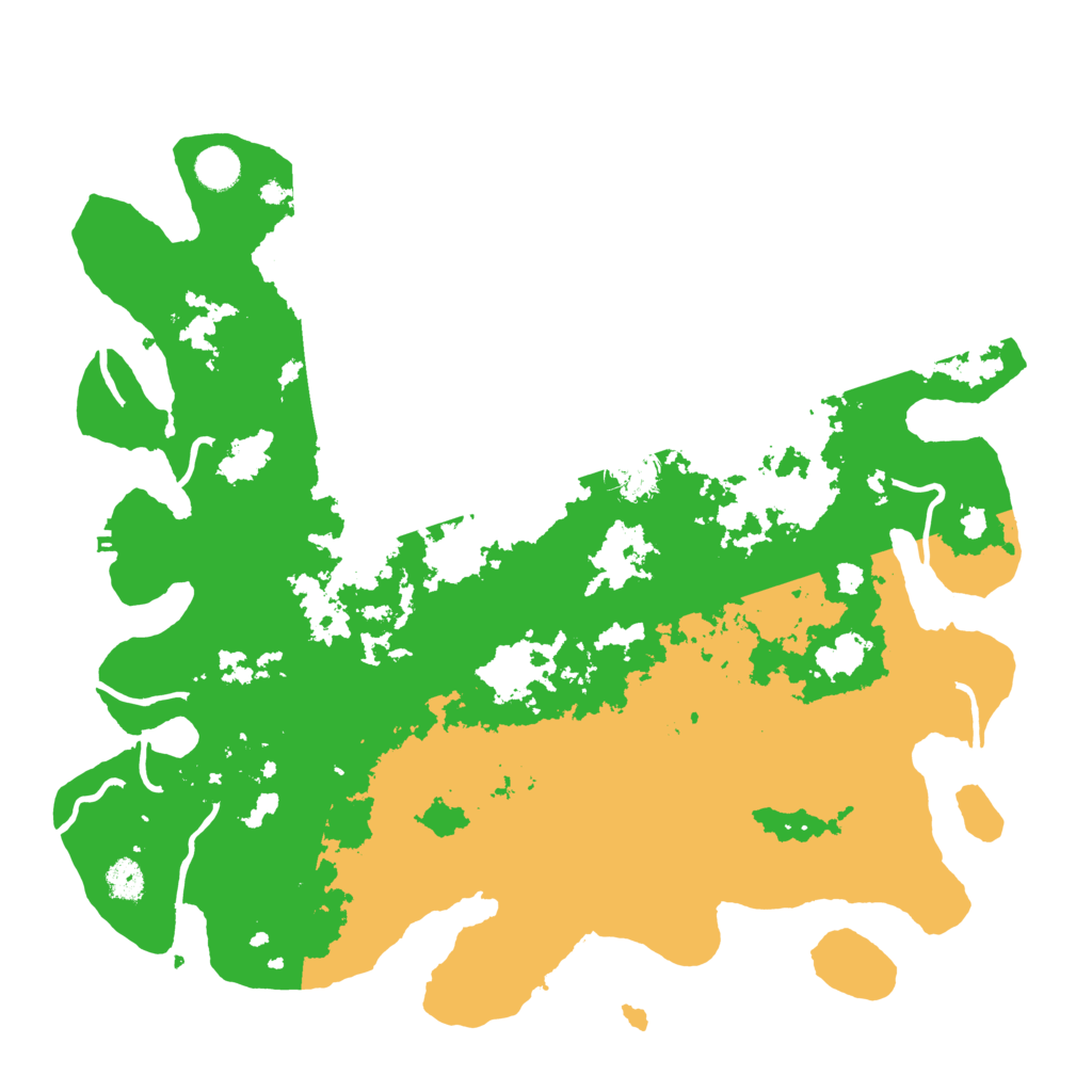 Biome Rust Map: Procedural Map, Size: 4300, Seed: 4711