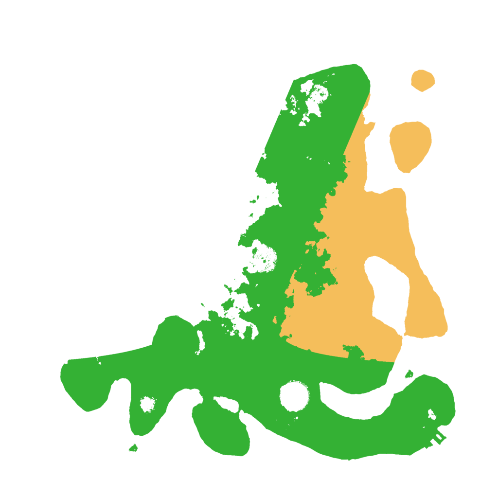 Biome Rust Map: Procedural Map, Size: 3000, Seed: 6413870