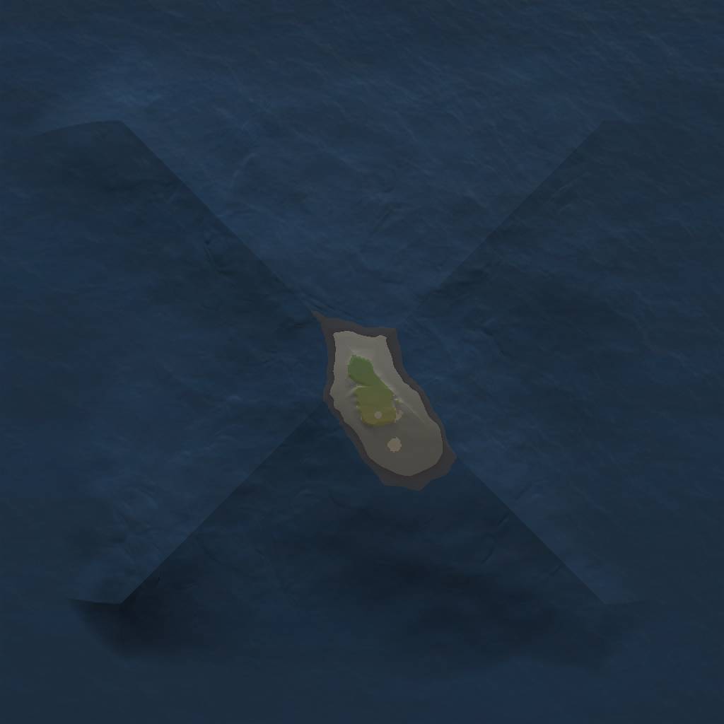 Rust Map: Procedural Map, Size: 1000, Seed: 17814, 3 Monuments