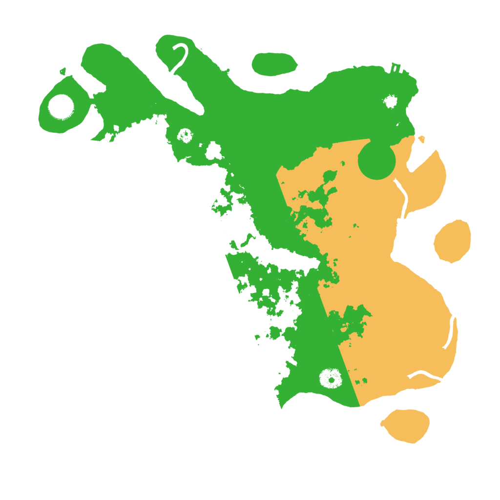 Biome Rust Map: Procedural Map, Size: 3500, Seed: 1435582397