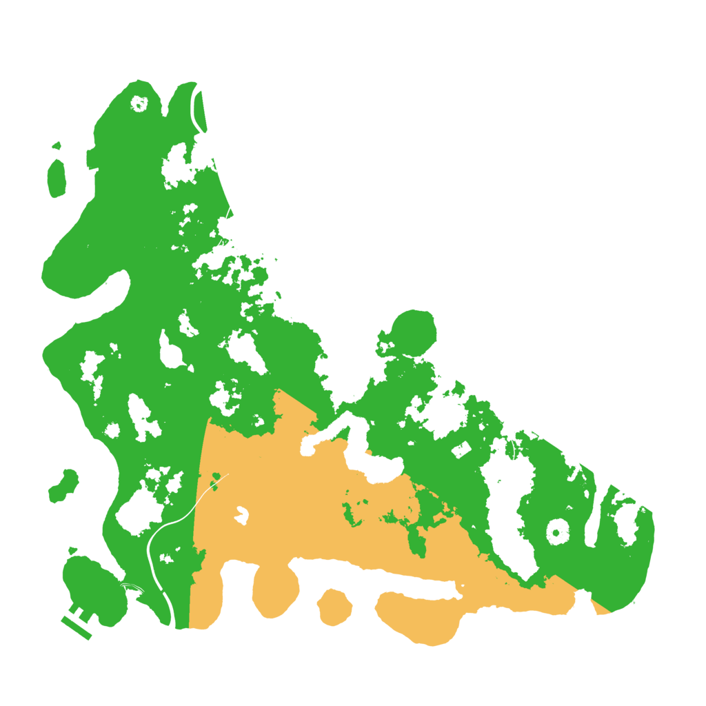 Biome Rust Map: Procedural Map, Size: 4200, Seed: 2059432988