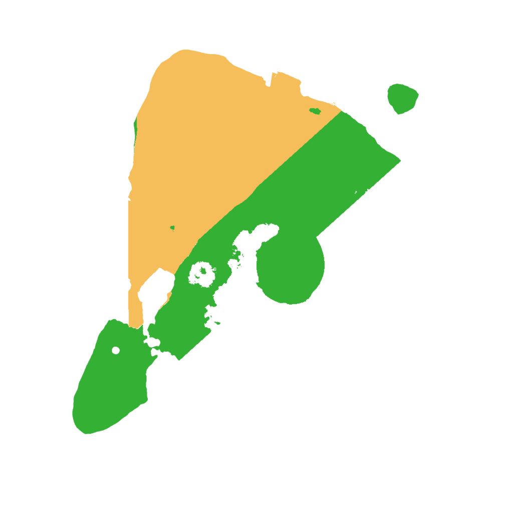 Biome Rust Map: Procedural Map, Size: 2000, Seed: 1591052280